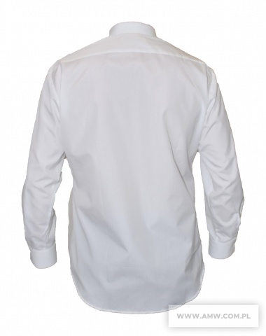 Koszula z długim rękawem koloru białego 